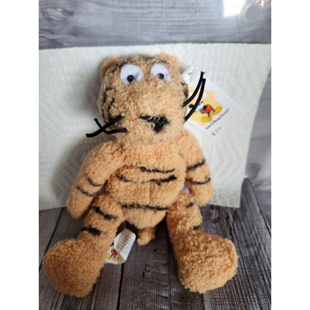 NEW The Disney Store Mini Bean Bag Classic Tigger 8" NWT Winnie The Pooh Plush